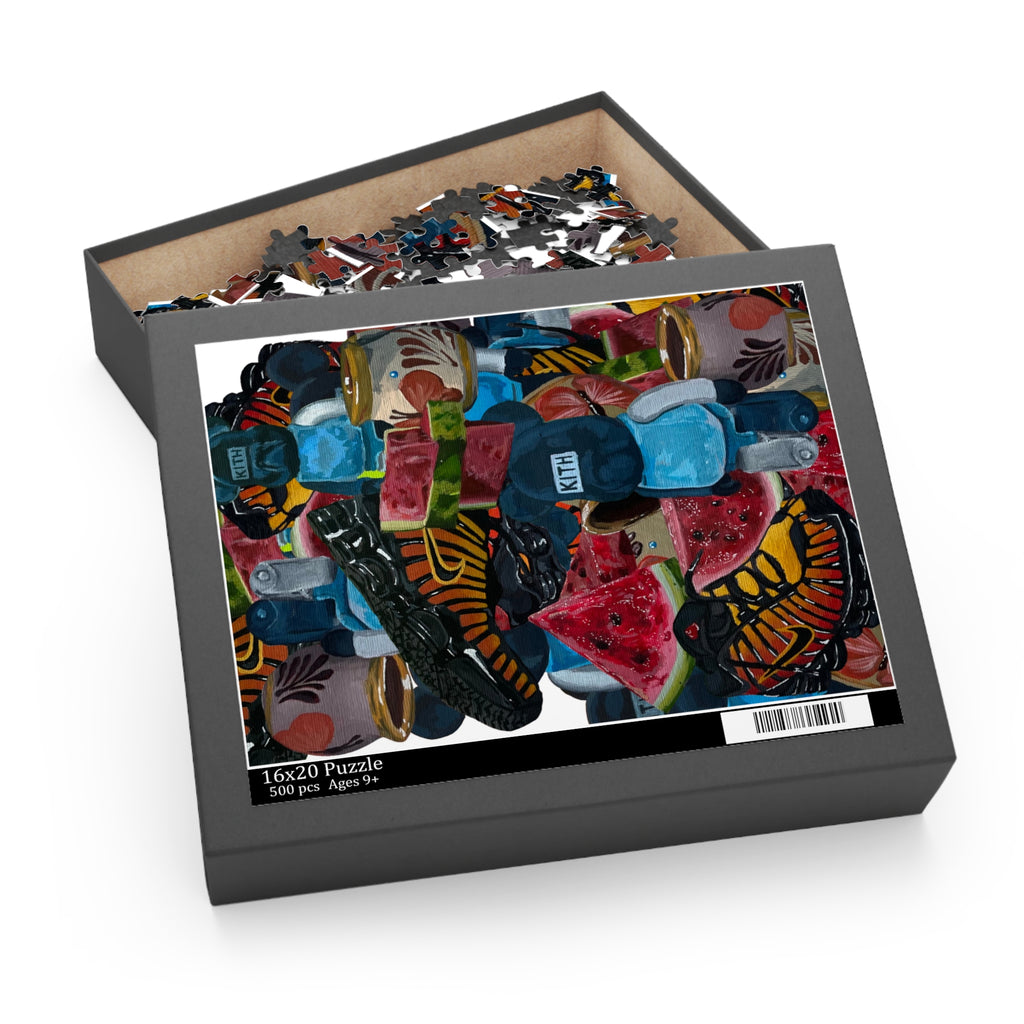 Nike Shox Collage Puzzle