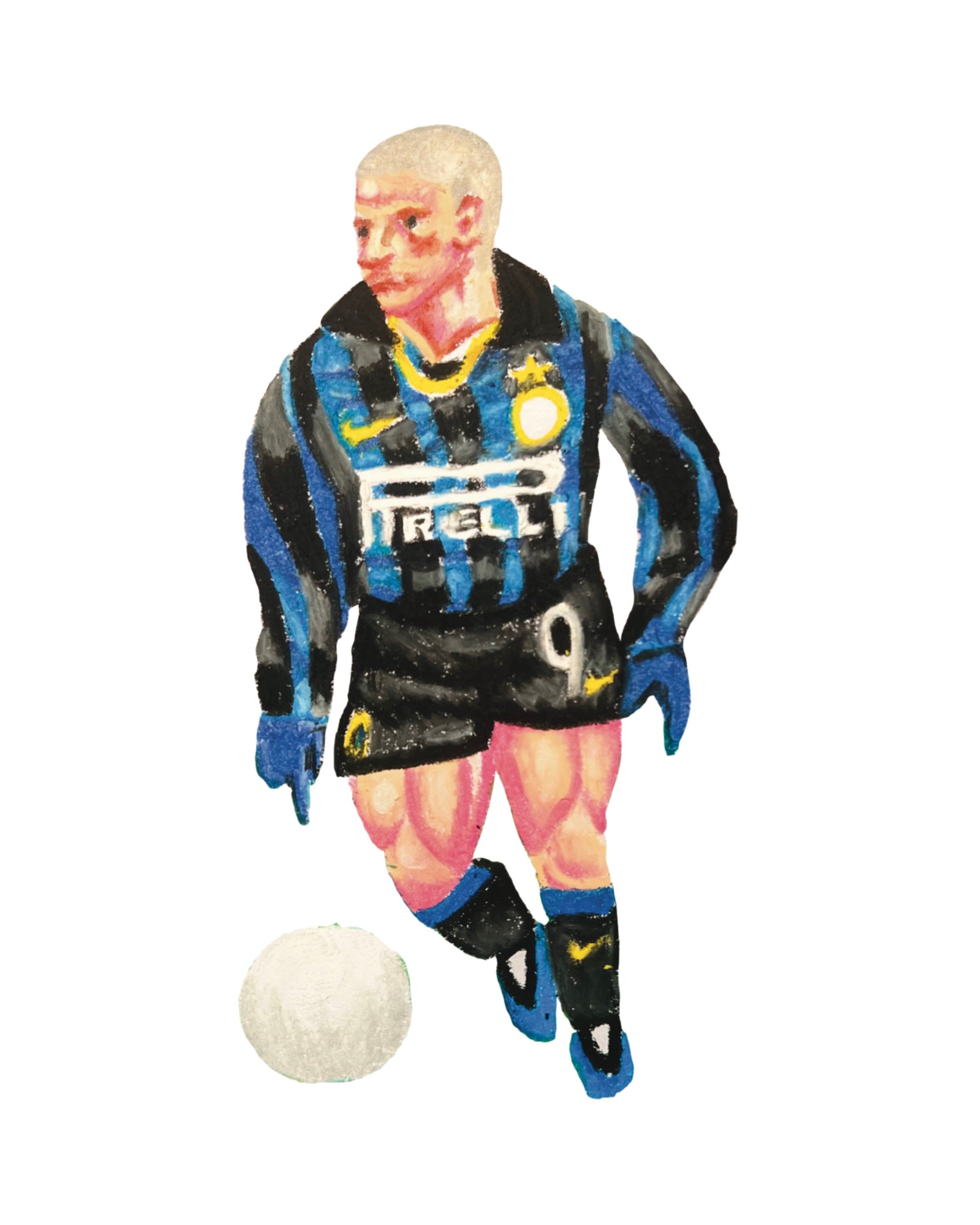 Ronaldo Nazario print