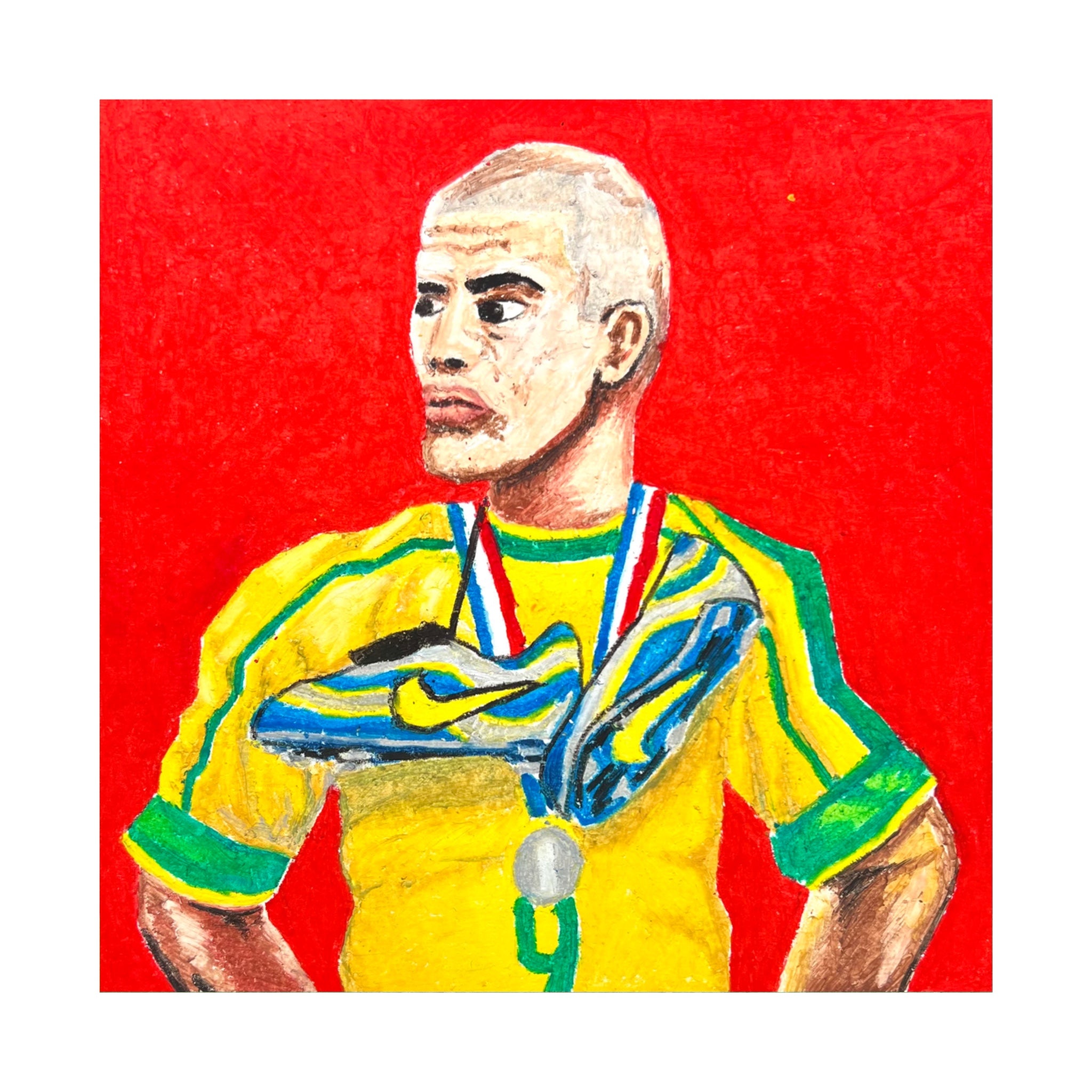 R9 oil pastel print